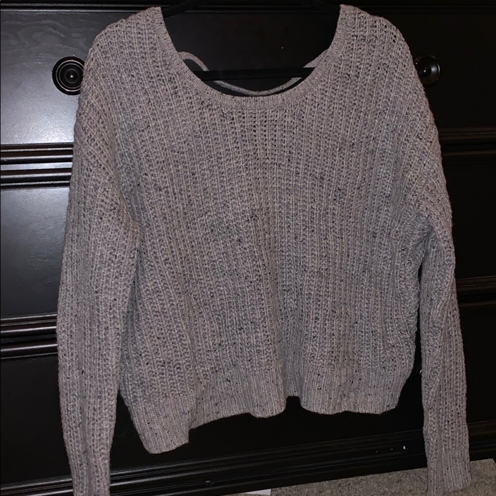 Gray sweater from Ruby Moon